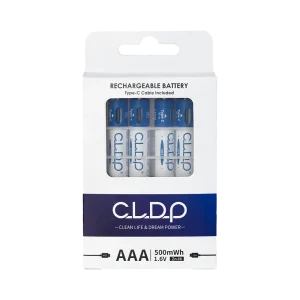 CLDP7号USB500mWh充电电池4支盒装