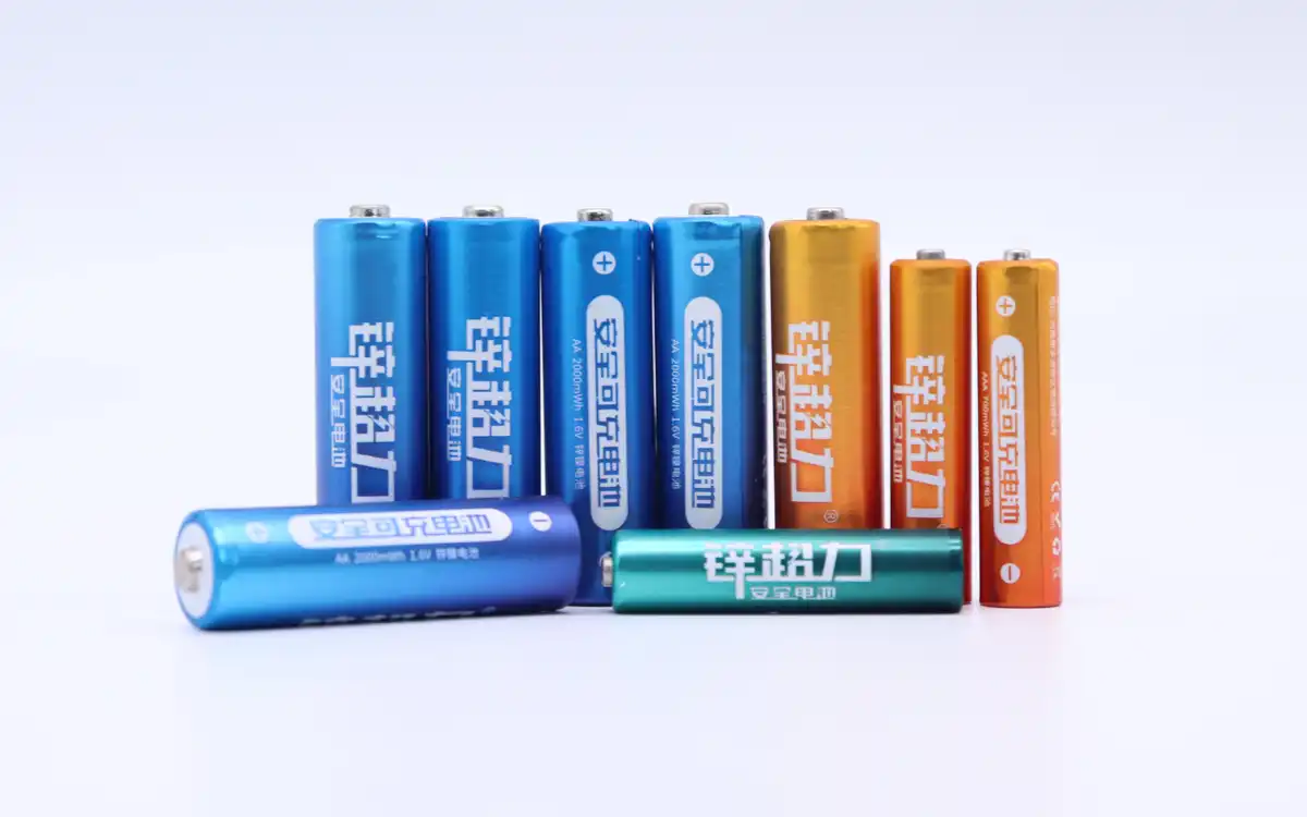 5号和7号锌镍充电电池的适用场景区别- 超力新能源